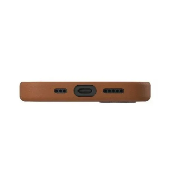 Cover Iphone 16 Pro Hybrid Magclick Magclick Charging Lyden Uniq - Brown